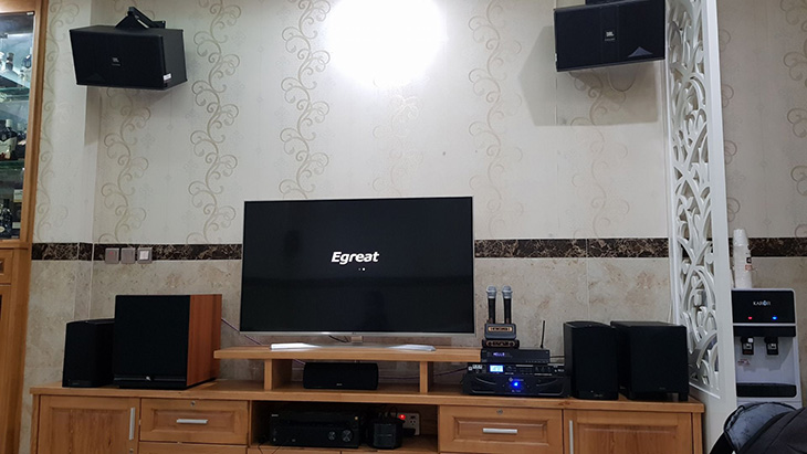 Lắp đặt dàn karaoke gia đình tại TP.HCM chính hãng