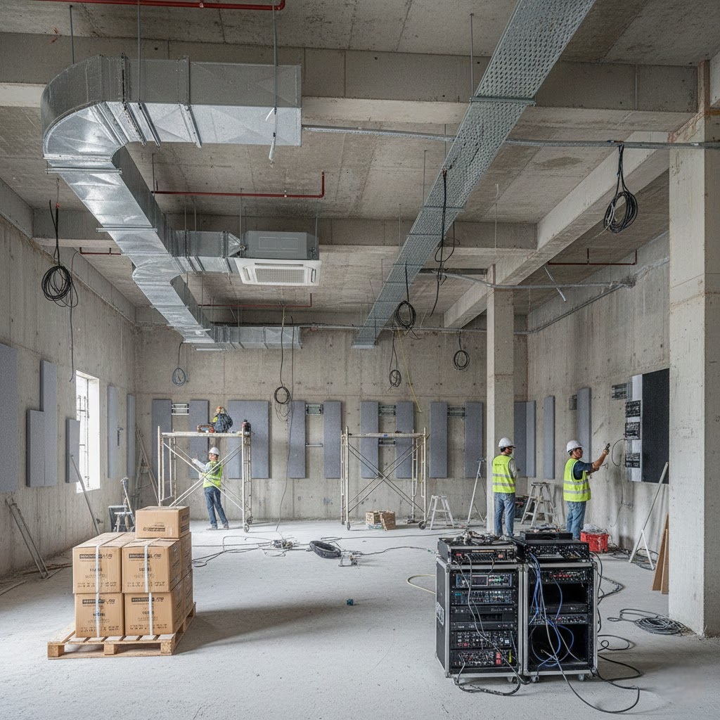 Thi công hệ thống karaoke kinh doanh tại Tân Thới Hiệp