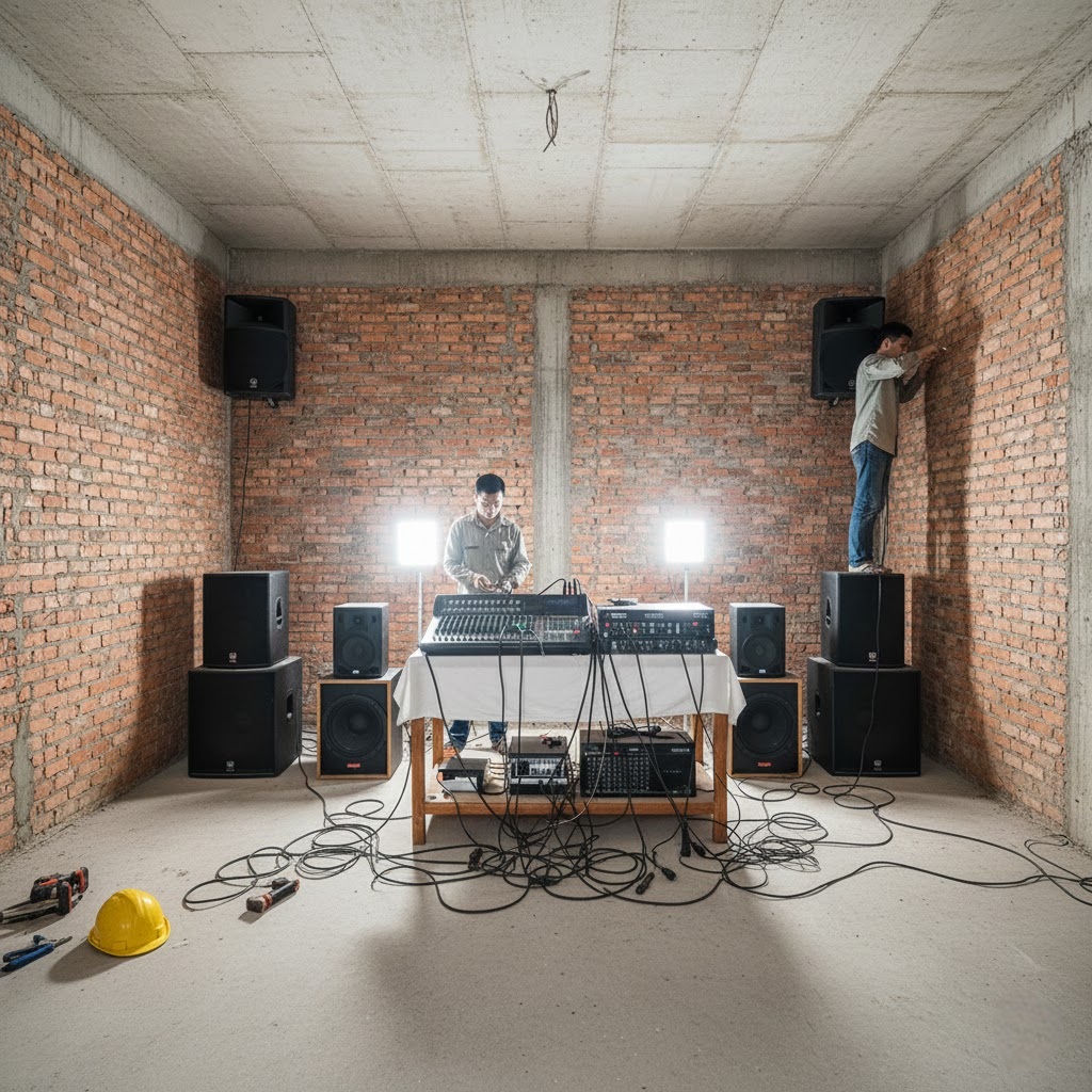 Thi công karaoke kinh doanh tại Tân Bình