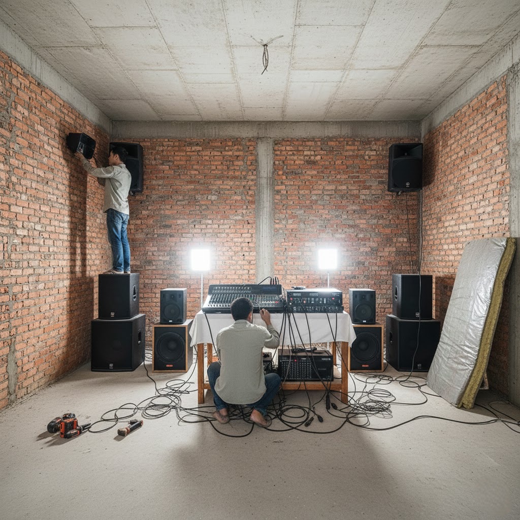 Thi công karaoke kinh doanh tại Tân Bình