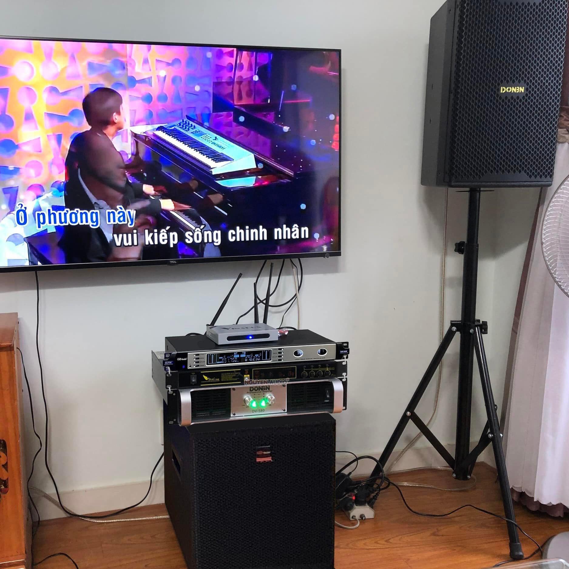 Thi công lắp đặt dàn karaoke tại Gò Vấp