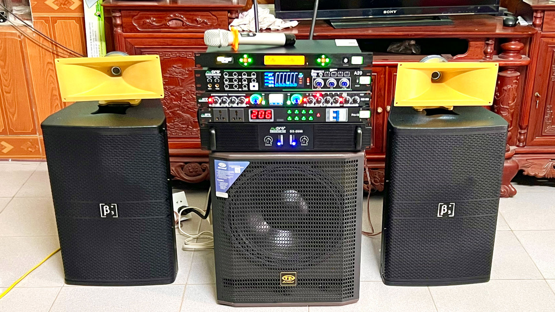 Thi công lắp đặt dàn karaoke tại TP.HCM chuyên nghiệp