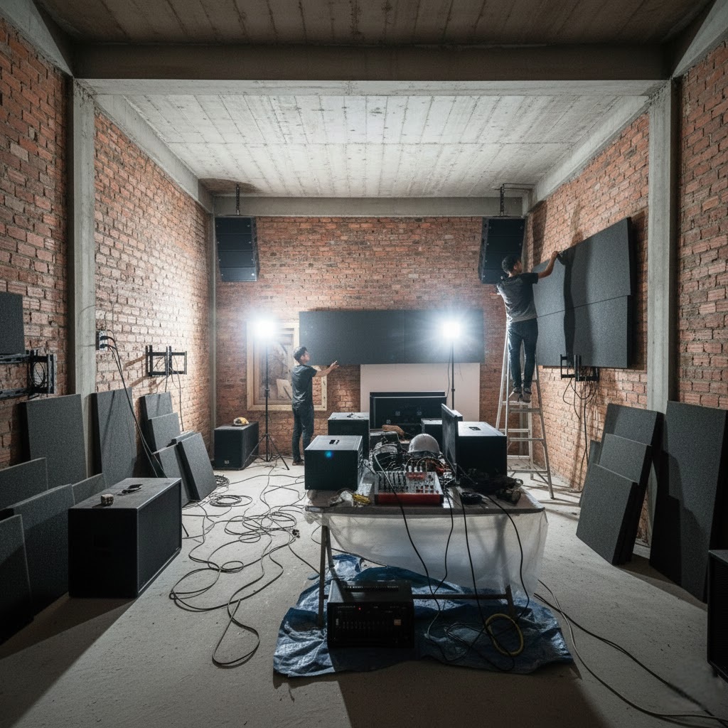 Thi công karaoke kinh doanh tại Tân Bình